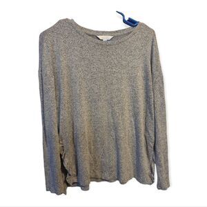 LC Lauren Conrad Ruffle Side Top